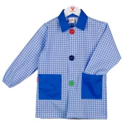 BATA cole payaso + bolsa merienda a juego personalizada - Estampatya BATA CON BOTONES AZUL ROYAL
