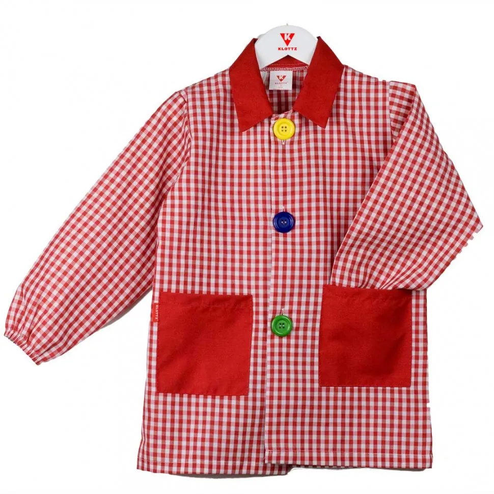 BATA cole payaso + bolsa merienda a juego personalizada - Estampatya BATA CON BOTONES ROJA