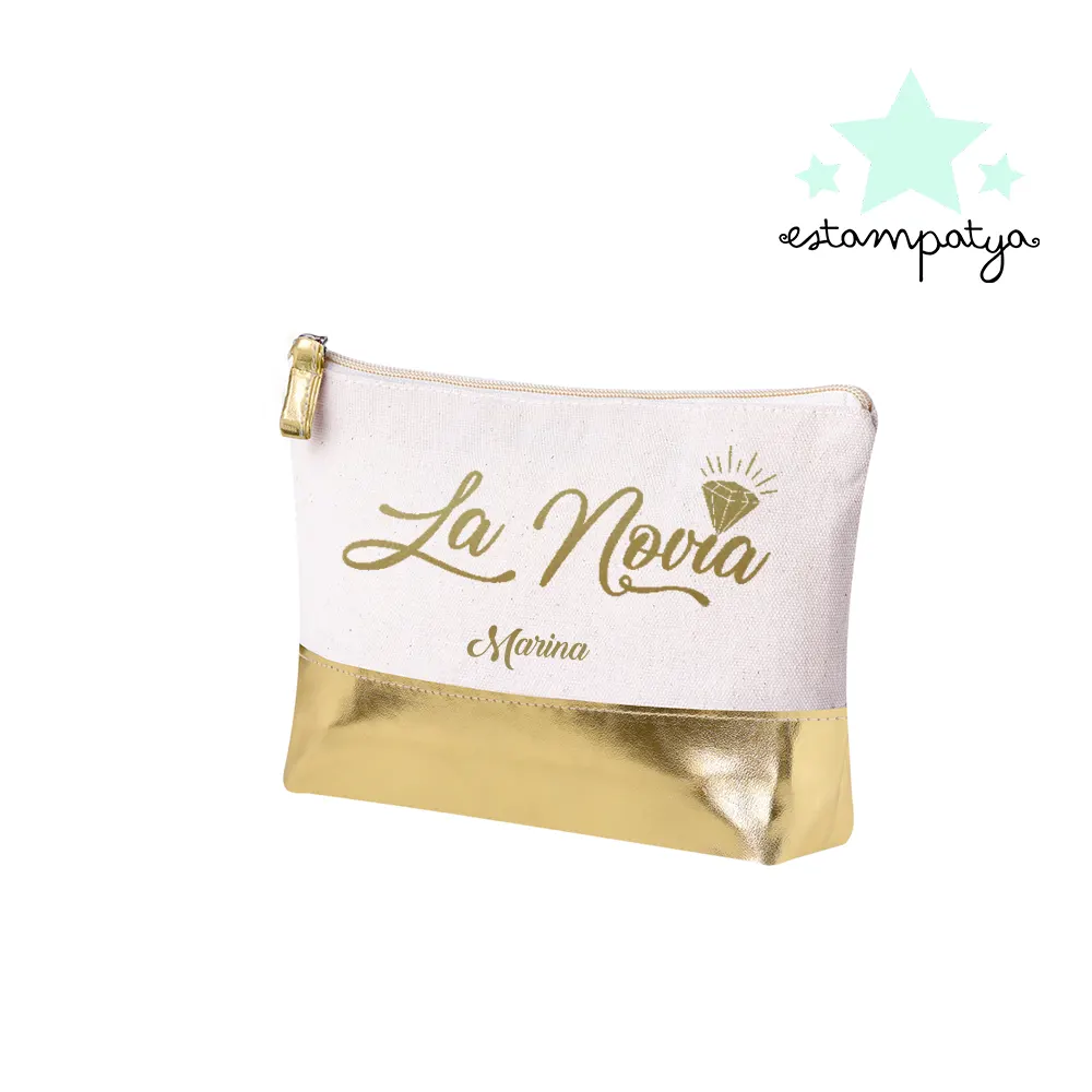 Neceser personalizado top "equipo de la novia" - Estampatya Neceser personalizado equipo de la novia la novia