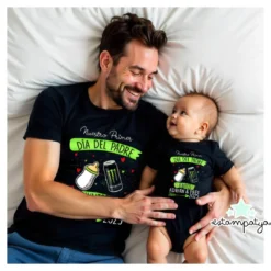 Camisetas "nuestro primer día del padre Monster" - Estampatya nuestro primer día del padre Monster imagen 2