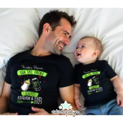 Camisetas "nuestro primer día del padre Monster" - Estampatya Camisetas "nuestro primer día del padre Monster" imagen 4