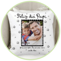 Cojines para papá personalizados