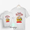 Camiseta feliz día del padre cacao. Pack camisetas padre e hijos 5