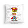 Cojín super papá frases. Cojín personalizado día del padre
