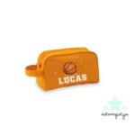 Neceser para comunión diseño Baloncesto naranja