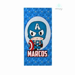 Toalla personalizada superheroes - Estampatya Toalla personalizada superheroes 1
