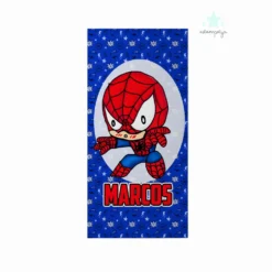Toalla personalizada superheroes - Estampatya Toalla personalizada superheroes