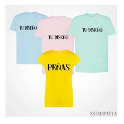 Camiseta para peñas personalizadas con tu diseño