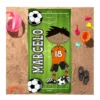 Toalla personalizada Fútbol niños - Estampatya Toalla personalizada Fútbol niños 2