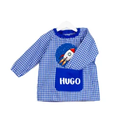 babi personalizado con diseño cohete para niños y niñas