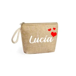 Monederos corazón personalizados invitados a comuniones, bodas y bautizos