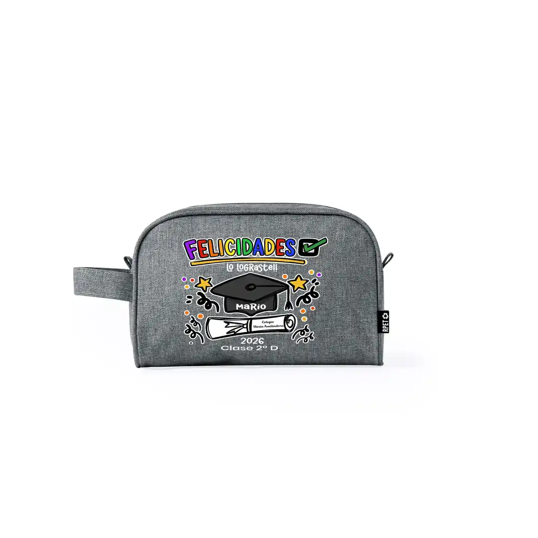 Neceser de Graduación Personalizado - Estampatya Neceser de Graduación Personalizado - Modelo Felicidades